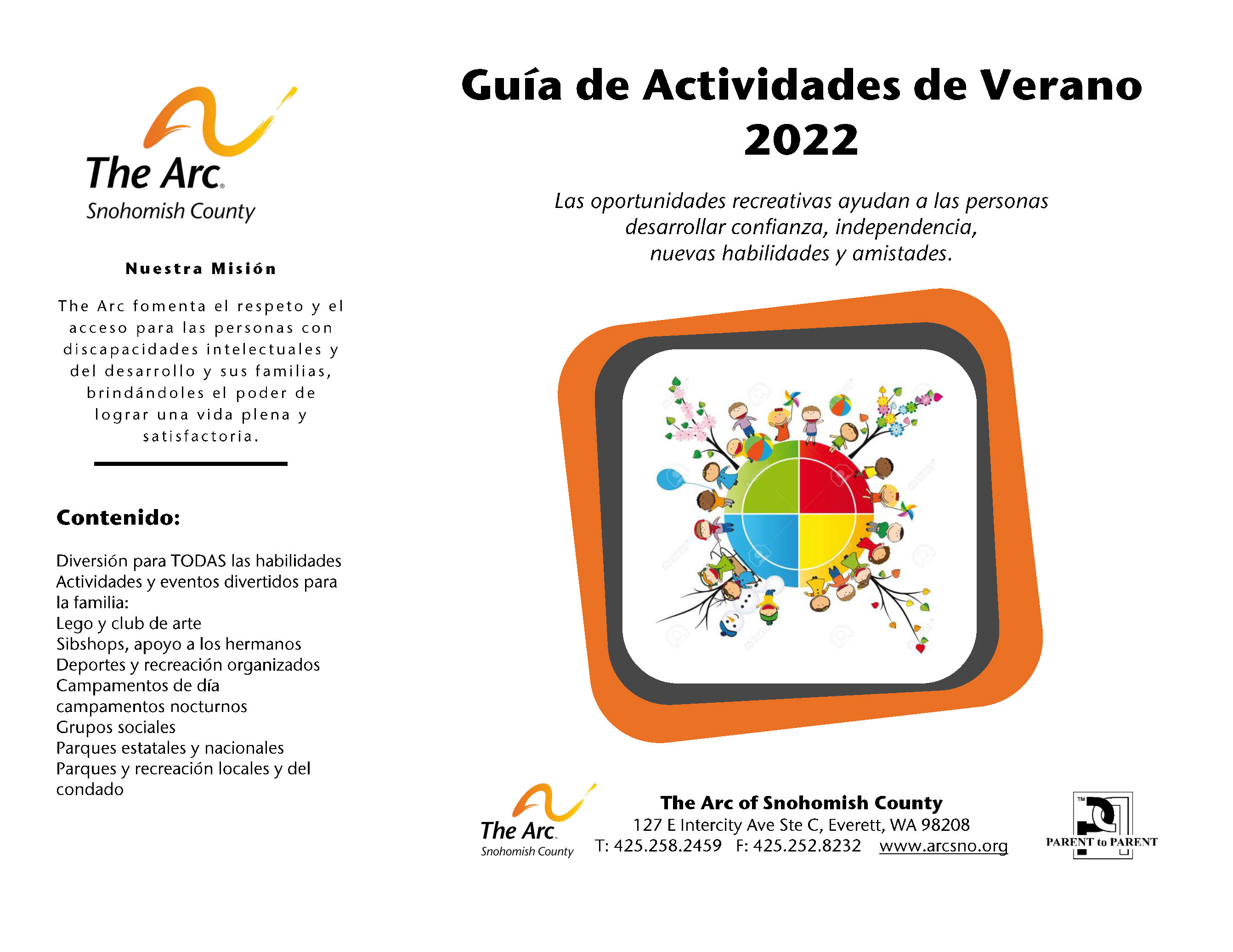 2022 Guía de Recreación de Verano - Spanish