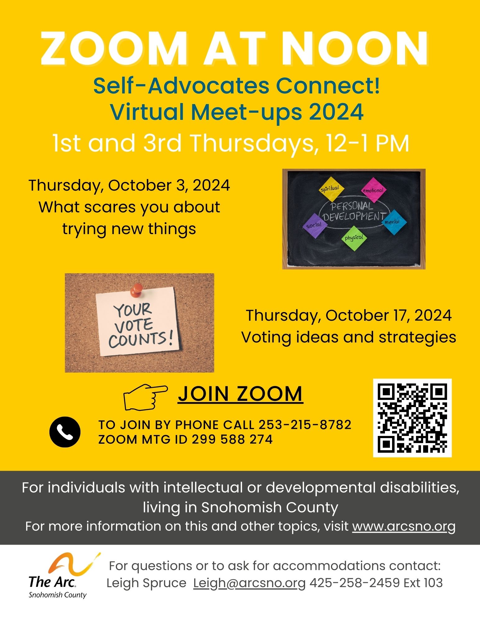 Zoom at Noon Oct 2024